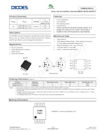 ZXMD63N03XTC Datasheet Cover