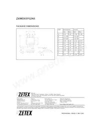 ZXMD65P02N8TC數據表 頁面 4