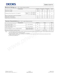 ZXMHC10A07T8TA Datasheet Page 2