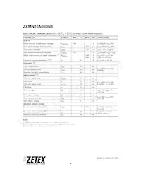ZXMN10A08DN8TC Datenblatt Seite 4