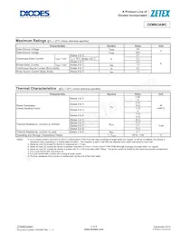 ZXMN3AMCTA Datasheet Page 2