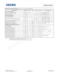 ZXMP6A16DN8QTA Datasheet Page 4