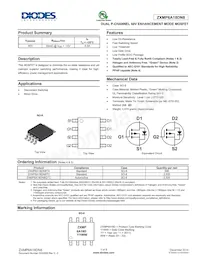 ZXMP6A18DN8TA Datasheet Cover