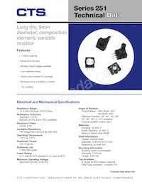 251B12T104A2NB Datasheet Cover