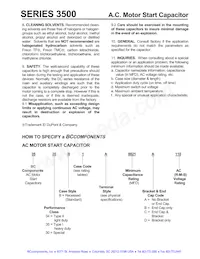 3535B4A0072A250A1 Datasheet Pagina 6