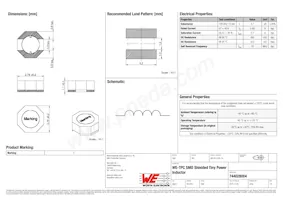 744028004 Datasheet Copertura