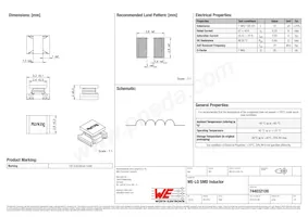 744032100 Datasheet Cover