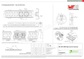 7443630310 Datasheet Page 3