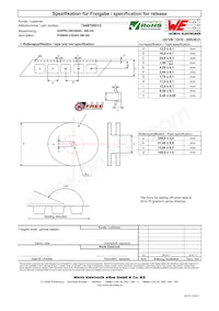 7448700015 Datasheet Page 3