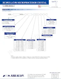ABL-3.6864MHZ-B2-T Datasheet Page 2
