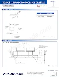 ABL-3.6864MHZ-B2-T Datasheet Page 3