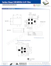AFS14A30-2185.00-T3 Datasheet Page 2