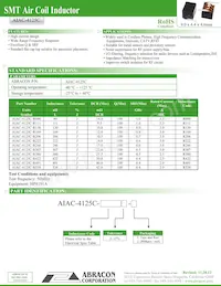 AIAC-4125C-R491J-T數據表 封面