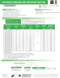 ASPI-0418FS-2R2M-T3 Datenblatt Cover