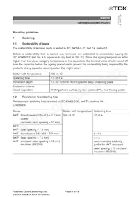 B32232A3185K Datasheet Page 13