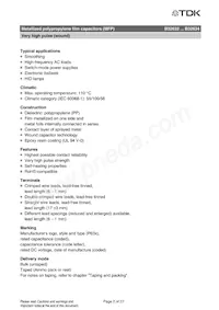 B32633A1472J189 Datasheet Pagina 16