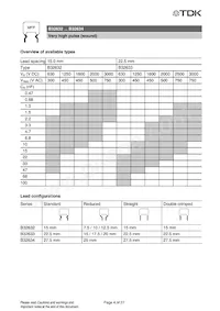 B32633A1472J189 Datasheet Pagina 18