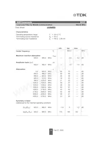 B39941B4121U510 데이터 시트 페이지 3