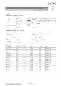 B43888A1476M000 Datasheet Page 17