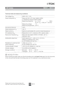 B82134A5151M000 Datasheet Pagina 4