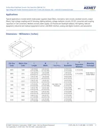 C2225X102JZGACTU Datasheet Pagina 3