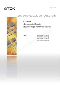 C5750C0G3A223J280KC Datasheet Cover