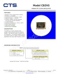 CB2V5-3C-25M0000 Datasheet Cover