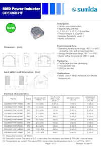 CDEIR6D31FHF-100MC-H Datasheet Cover