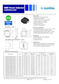 CDRH5D14HPNP-R90NC Datenblatt Cover