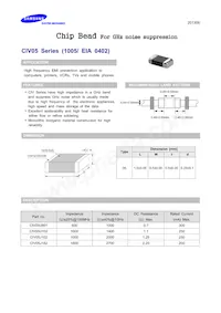 CIV05J102NC Datasheet Cover
