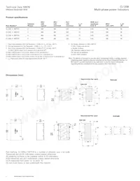 CL1208-3-100TR-R Datasheet Pagina 2