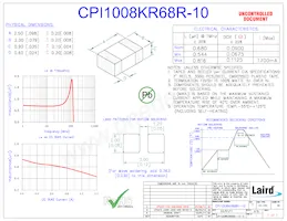 CPI1008KR68R-10數據表 封面