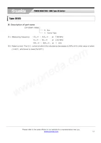 CR105NP-680KC Datasheet Page 3