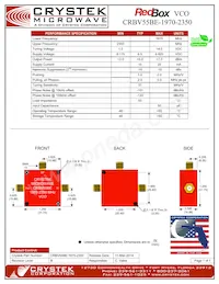 CRBV55BE-1970-2350 Datasheet Cover