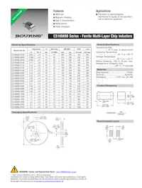CS160808-R82K Datasheet Cover