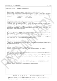 CSTNE12M0G52A000R0 Datasheet Pagina 18