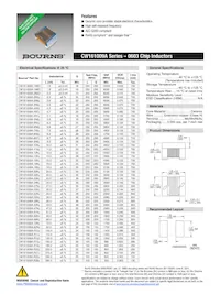 CW161009A-33NJ Datasheet Cover
