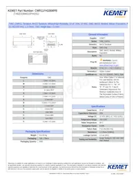 CWR11FH336MPB Datasheet Cover