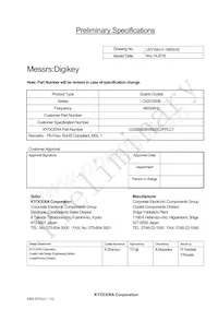 CX2016DB48000C0FPLC1 Datasheet Cover