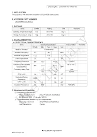 CX2016DB48000C0FPLC1 Datasheet Page 3
