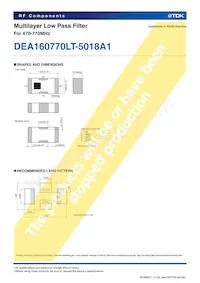 DEA160770LT-5018A1 Datasheet Page 2