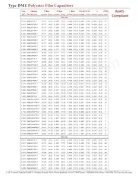 DME6W1P8K-F Datasheet Page 2