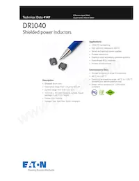 DR1040-470-H Datasheet Cover
