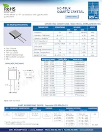 ECS-240-S-1X Datasheet Cover
