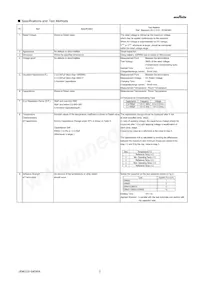 GRM0225C1E5R3DA03L Datasheet Page 2