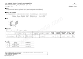 GRM185R60G106ME15D Datasheet Copertura