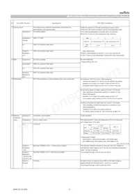 GRT21BR61A106ME01L Datasheet Pagina 4