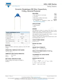 HEE222MBEEJ0KR Datasheet Copertura