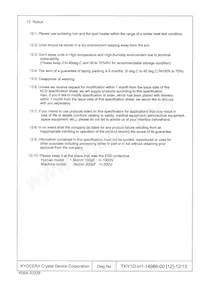 KT2520K26000ZAW18TAS Datasheet Page 12