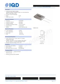 LFXTAL003277BULK Datenblatt Cover